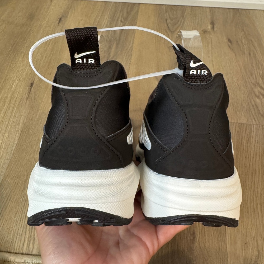 Nike Air Max Sunder Black Metallic Silver Zipper Sneakers Women's 8.5 HJ8080-200 - Picture 5 of 9